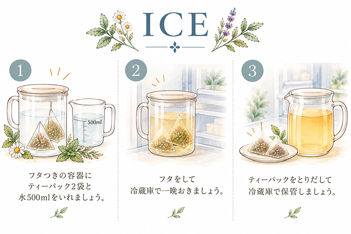 アイスのおいしいいれかた